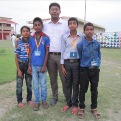 1st Exposure Visit October 2013 - Children from Prayog at a week long SPIC MACAY event at Parivartan, Siwan